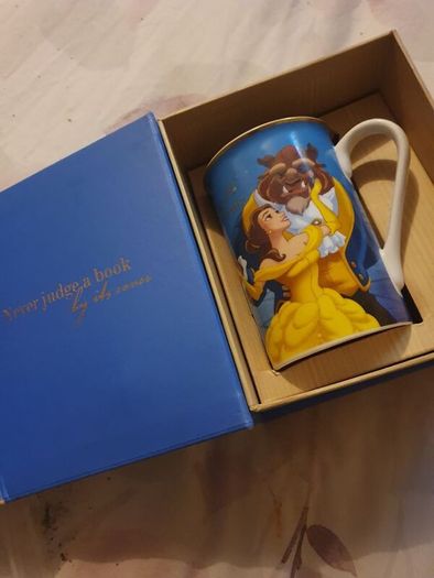 Beauty and the beast collectable mug