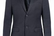 Men's navy coat from Topman 48