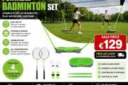 Badminton Net Set with Base