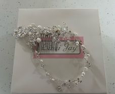 Linzi Jay Headpiece for bride