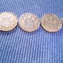 Scottish Brass Three Pence Coins. Sequential.  Bargain. Image 5