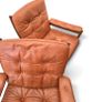 Midcentury Swedish Leather Chairs Image 6