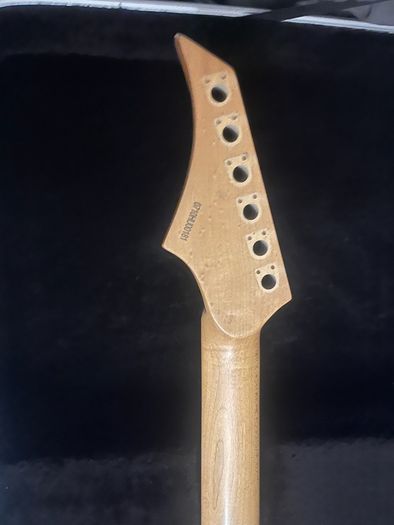 LAG Arkane A200 electric guitar body in Translucent Black finish electric guitar parts accessories
