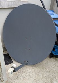 Triax satellite dish with LNB