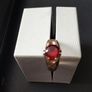 New gold ring vintage with red stone Image 10
