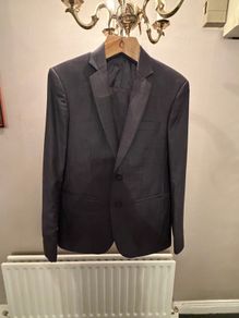 James Fashion International handmade medium men's suit jacket & trousers