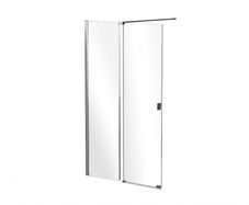 Vayo Chrome Sliding Walk-In Shower Enclosure 120X200cm