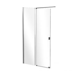Vayo Chrome Sliding Walk-In Shower Enclosure 120X200cm