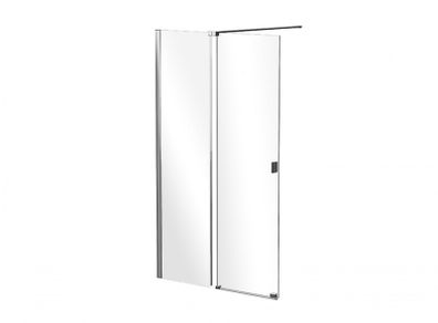 Vayo Chrome Sliding Walk-In Shower Enclosure 120X200cm