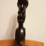 Statue Ebony  Tribal figurine Hand made Image 4
