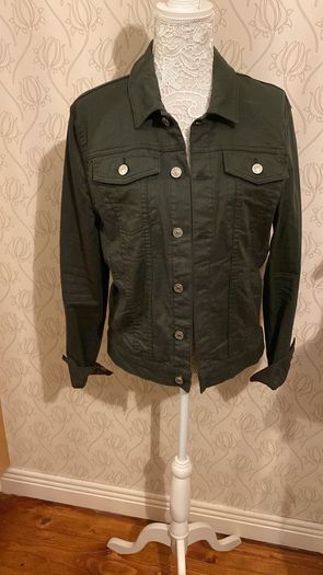 River Island  green Denim NWT