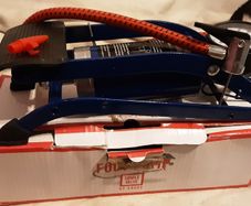 boxed foot pump