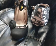 Black and cream ruby shoo