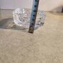 Waterford Crystal Irish Art Glass Ashtray  Dish Ireland Square Eight Pointed Star. No.41. Image 2