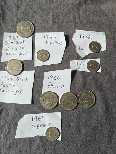 Job lot of coins