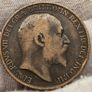 Great Britain 1910 1d Penny Edward VII Nice Grade Image 2