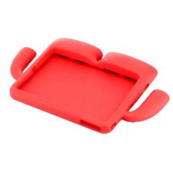 For Apple iPad 10.2" 2021 9th Gen Kids Case Shockproof Cover With Carry Handle Red