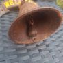 Vintage outdoor garden "WELCOME" cast iron Bell Image 3