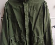 Levi's jacket M65 military jacket with hidden hood size L