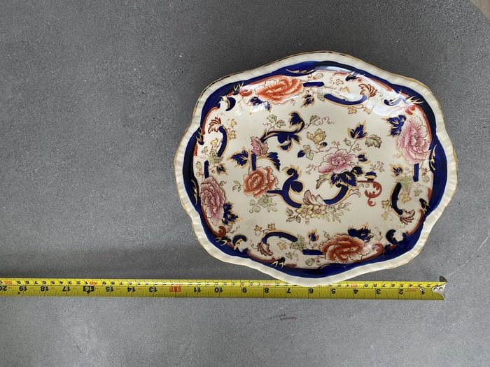 Mason's Plate Mandalay Design