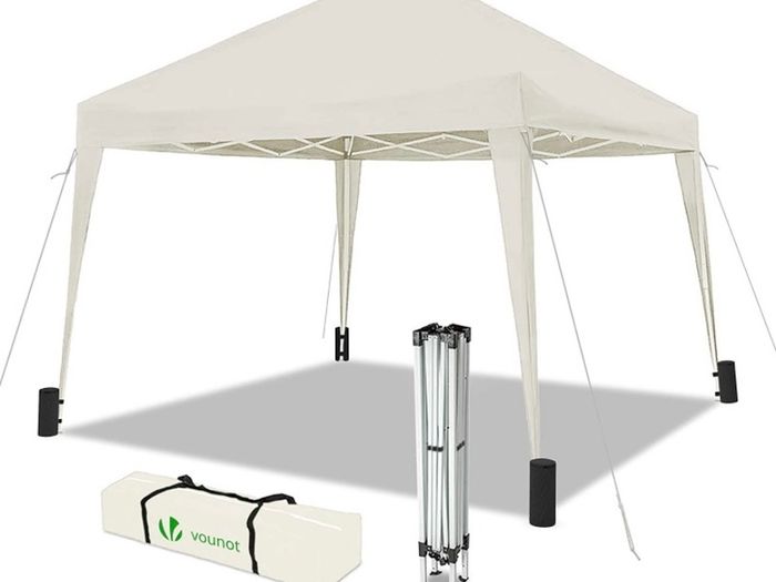 3x3m Pop Up Gazebo with 4 Leg Weight Bags, Folding Party Tent for Garden Outdoor, Green (FREE POSTAGE)