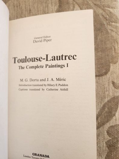 3 X Complete Paintings.  Gauguin 1. Rembrandt 2. & Toulouse- Lautrec 1.3 X Paperback In Good Condition.