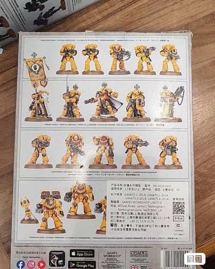 Combat Patrol Imperial Fists 40K OOP