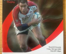 2005 Ulster v Llanelli Scarlets - Celtic League Programme
