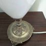 antique marble and brass lamp Image 6