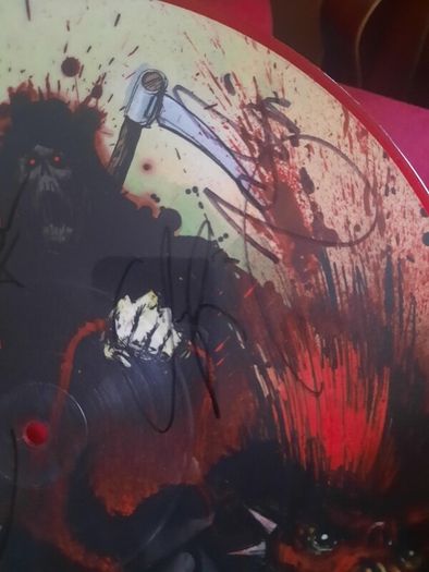 CHILDREN OF BODOM: Hellhounds On My Trail  - (Fully Autographed Picture Disc)