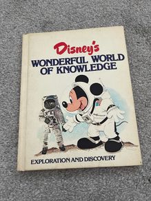 Vintage Disney Wonderful World of Knowledge Vol 7 Exploration and Discovery 1973 Hardback