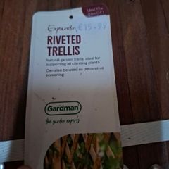 Riveted Garden Trellis