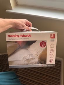 Murphys washable heated under blanket duvet
