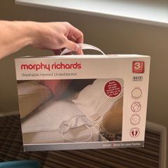 Murphys washable heated under blanket duvet