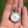 Antique Pocket Watch Mechanical Movement (in working order) Image 8