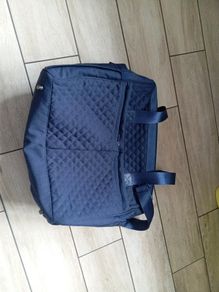 baby changing bag navy quilted  mountain warehouse