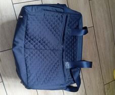 baby changing bag navy quilted  mountain warehouse