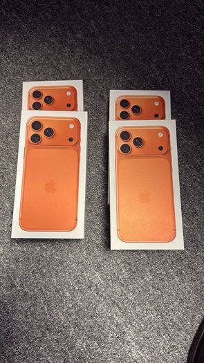 iphone 17 Pro Max 256GB (BLUE /ORANGE/SILVER COLOUR )IRISH STOCK/EU Unlocked Brand New Sealed 1 year Apple Warranty Free Phone Cover and Screen Protector RECEIPT