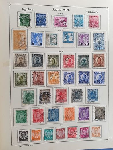 Stamps  Yugoslavia  1920s