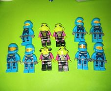 Lego Alien Conquest Minifigures