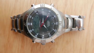 Men's Louis Valentin LV632  World Time  Alarm  Timer Watch