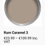 Dulux Teade Diamond Matt Rum Caramel 3 wall pain emulsion 5 L Image 6