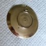 Vintage Brass Shallow Wall Plate Image 2