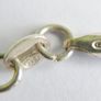 Vintage 925 Sterling Silver Dolphin Link Bracelet 7.2"  -  4,5 grams Image 5
