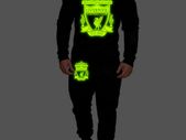 Glow in the dark Liverpool Fit Hoodie Men Set liverpool Hoodie + trousers pants