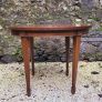 Antique oval inlay occasional table Image 3