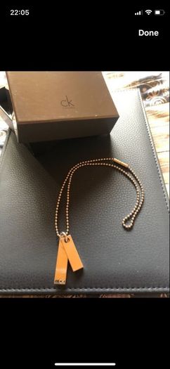 calvin klein necklace