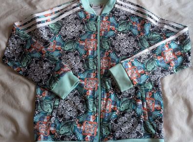 Adidas Zoo print top age 11-12