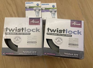 Ansell Twistlock Outdoor Downlights