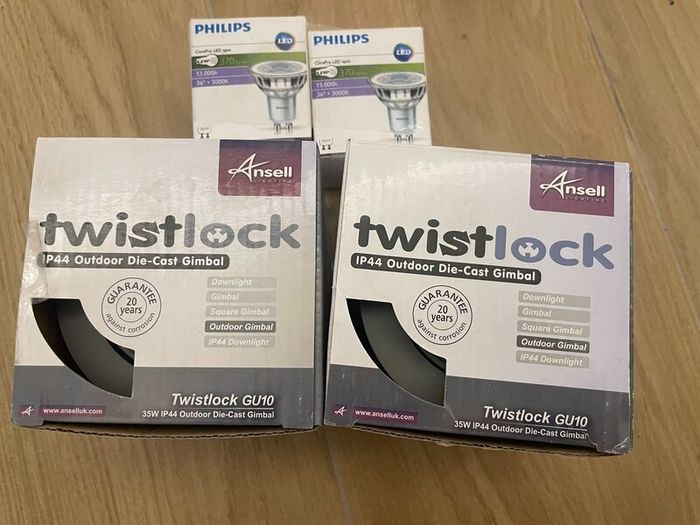 Ansell Twistlock Outdoor Downlights